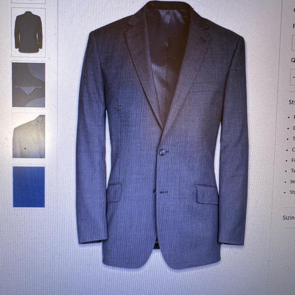 Tailored Fit Jacket